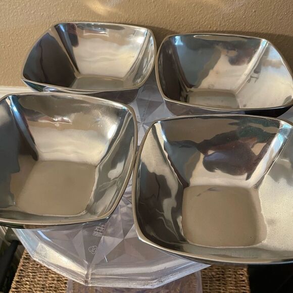 Artland 4 Aluminum Decorative Bowls - Picture 2 of 14